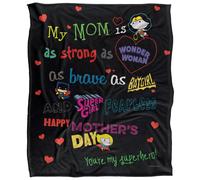 Justice League My Mom Is Mothers Day Blanket