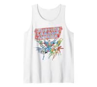 Justice League of America Line Up Tank Top