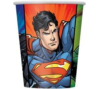 Justice League Paper Party Cup (Pack Of 8) Multicoloured (One Size)