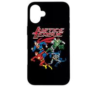 Justice League Pixel League Superheroes Case for iPhone 16 Plus