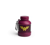 Justice League Protein Powder Storage Container 50g Protein Shaker Bottle Funnel – 110ml BPA Free Wonder Woman Gifts DC Comics Protein Shakes Bottle Storage for Women
