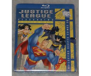 Justice League Season Two 2 Batman Superman Blu-Ray Box Set NEW SEALED