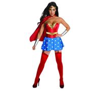 Justice League Sexy Wonder Woman Corset Costume Adult Large 10-14