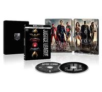 Justice League (Steelbook) [4K Ultra HD + Blu-ray + Digital HD]