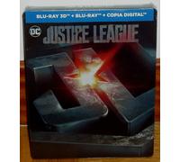 Justice League Steelbook BD 3D + Blu-Ray New Sealed