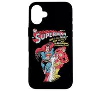 Justice League The Flash & Superman Fastest Case for iPhone 16 Plus