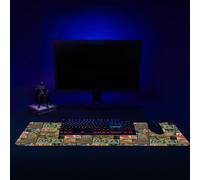 Justice League Vintage Gaming Mouse Mat - Small