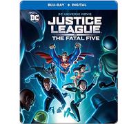 Justice League vs. the Fatal Five Blu-ray+DVD+Digital Copy STEELBOOK (DC Universe Target Limited Edition, U.S. Release)
