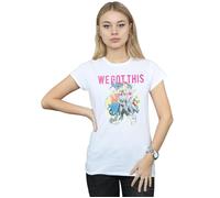 Justice League We Got This Cotton T-Shirt DC Comics White L