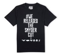Justice League We Released The Snyder Cut Unisex T-Shirt - Black | Size: 4XL Justice League Black 4XL