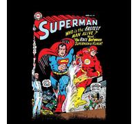 Justice League Who Is The Fastest Man Alive Cover Sweatshirt - Black - L - Black