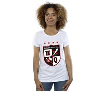 Justice League Women's Harley Quinn FC Pocket Cotton T-Shirt in White | Size: Small Justice League White S