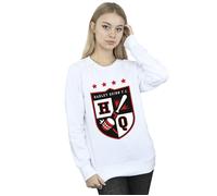 Justice League Women's Harley Quinn FC Pocket Sweatshirt in White | Size: Small Justice League White S