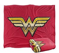 JUSTICE LEAGUE Wonder Woman Golden Silky Touch Super Soft Throw Blanket 152 x 127 cm