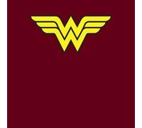 Justice League Wonder Woman Logo Women's T-Shirt - Burgundy - L