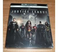 Justice League (Zack Snyder's Justice League) 4K UHD + BD 4 Discs New