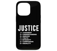 Justice Meaning Best Social Campaign Sign Human Rights Case for iPhone 13 Pro