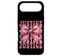 JUSTICE Name Coquette Bow Aesthetic for Women Girls Case for iPhone Air