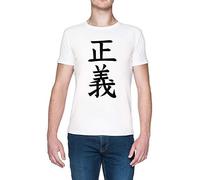 Justice - One Piece White Men's T-Shirt White Men's Tee, white, 5XL