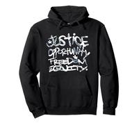 Justice Opportunity Equity Freedom Trend for Men Women Pullover Hoodie