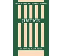 Justice - Paperback NEW Alan Ryan 2000