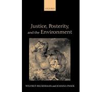Justice, Posterity, and the Environment