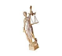 Justices Fairness Lady Statue Resins Blind Law Woman Sculpture With Scale Greek Roman Figurine For Collectors And Gift Lady Of Justice Sculpture