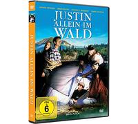 Justin allein im Wald