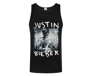 Justin Bieber Official Mens Purpose VestM Black NS5048