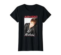 Justin Bieber Official Mistletoe Single Cover T-Shirt T-Shirt, Women, Black, Medium