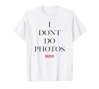 Justin Bieber Official Purpose Tour Don't Do Photos T-Shirt T-Shirt, Men, White, 6X-Large