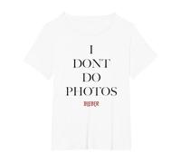 Justin Bieber Official Purpose Tour Don't Do Photos T-Shirt T-Shirt, Women's Plus, White, 6X