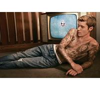 Justin Bieber Poster Pop Music Photo Wall Art Picture Poster A4