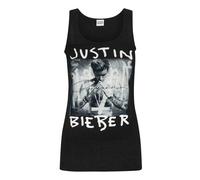 Justin Bieber Womens/Ladies Purpose VestXL Black NS4255
