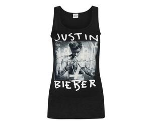Justin Bieber Womens/Ladies Purpose VestXL Black NS4255