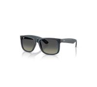 Justin Classic Sunglasses in Polished Rubber Blue