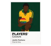 Justin Fashanu Gay Footballer Icon Frame Men's T-Shirt - Black / L