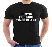 Justin Fucking Timberlake Men's T-Shirt Black M