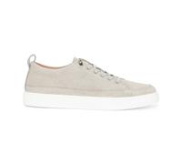 Justin Reess Josh - Men's Grey Suede Leather Trainers - UK 8