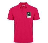 Justin Rose Golf Icon Frame Men's Polo Shirt - Hot Pink / 3XL