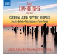 Justina Auskelyte - Dvarionas: Complete Works for Violin And Piano