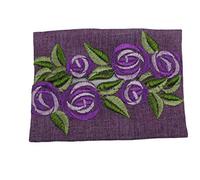 Justina Claire Pocket Tissue Holder in a Rennie Mackintosh Purple