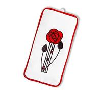 Justina Claire Spectacles Case in a Mackintosh Rose Design (red)