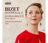 Justina Gringyte; Malcolm Martineau - Georges Bizet: 20 Songs, Op. 21