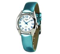 JUSTINA Womens Analogue Quartz Watch with Leather Strap 21977B