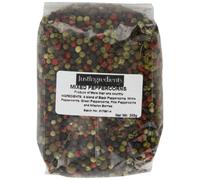 JustIngredients 5 Pepper Mix 250g, Premium Whole Mixed Peppercorns with Allspice, Black, White, Green & Pink Peppercorn Blend, Bold Aromatic Flavour for Seasoning, Cooking & Grinder Refills