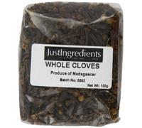 JustIngredients Essentials Cloves 100g, Whole Cloves for Tea, Water and Creating Spice Blends