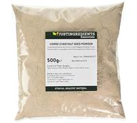 JustIngredients Essentials Horse Chestnut Seed Powder 500 g, Pack of 3