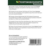 JustIngredients Essentials Madras Curry Powder, Medium 500 g, Pack of 2