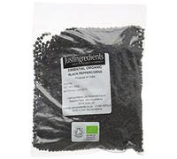 JustIngredients Essentials Organic Black Peppercorns, 250 g - Pack of 2